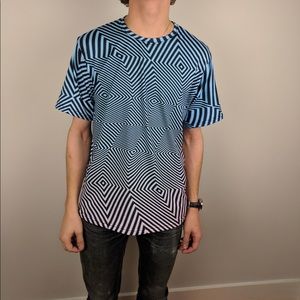 Opart 3 Tee by Telekinetica